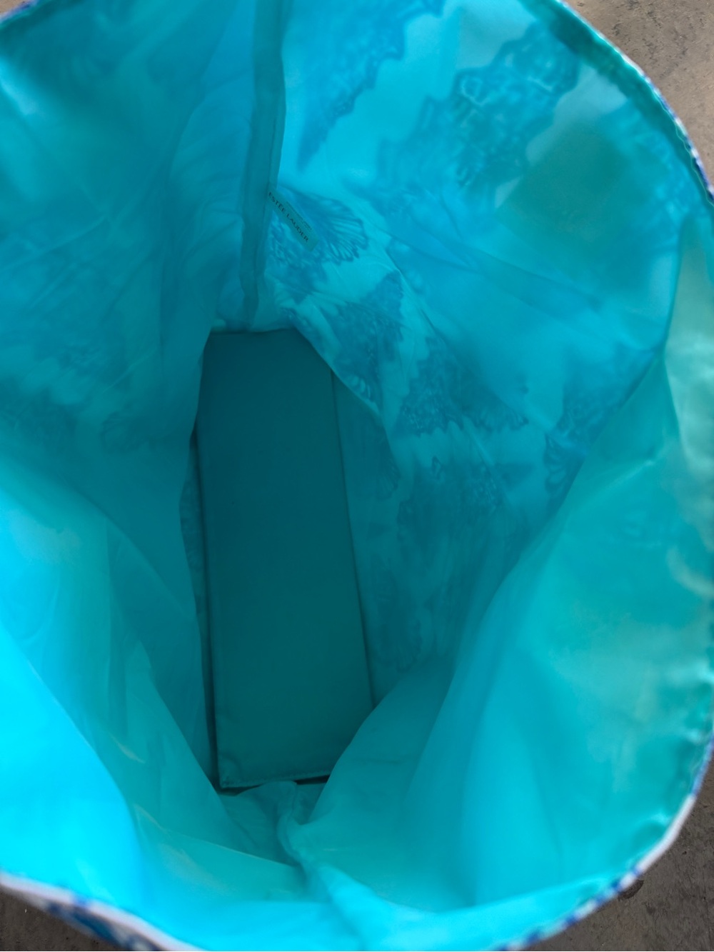 Lilly Pulitzer Blue & Teal Shell-Print Tote Beach Bag - Picture 5 of 5